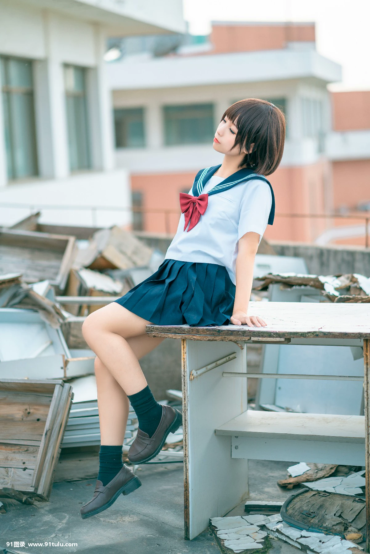 蠢沫沫   天台JK [40P][あゆ 自宅 写真]