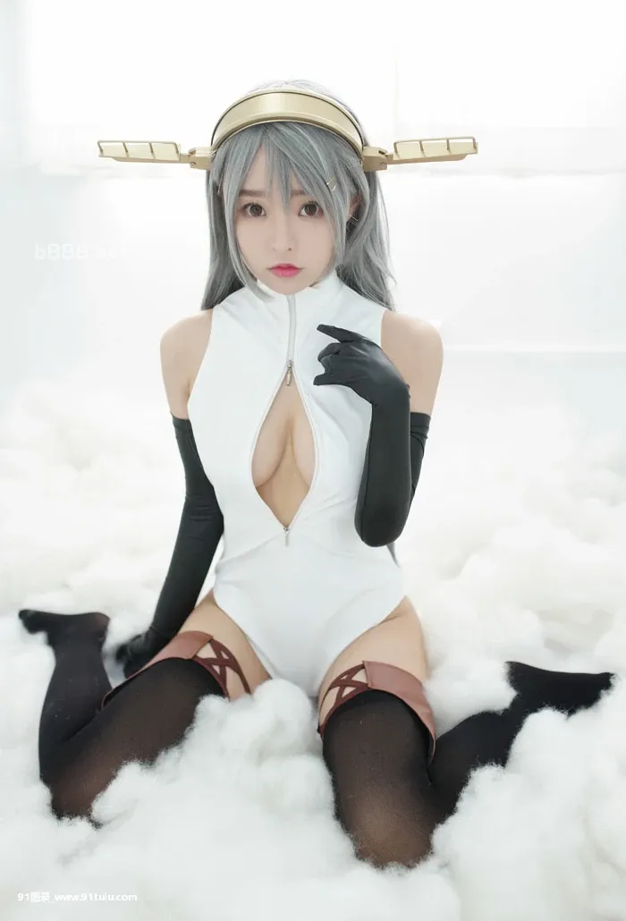 舰娘cosplay柳侑绮大胆开胸泳衣版 [29P][アオゲラ 写真]