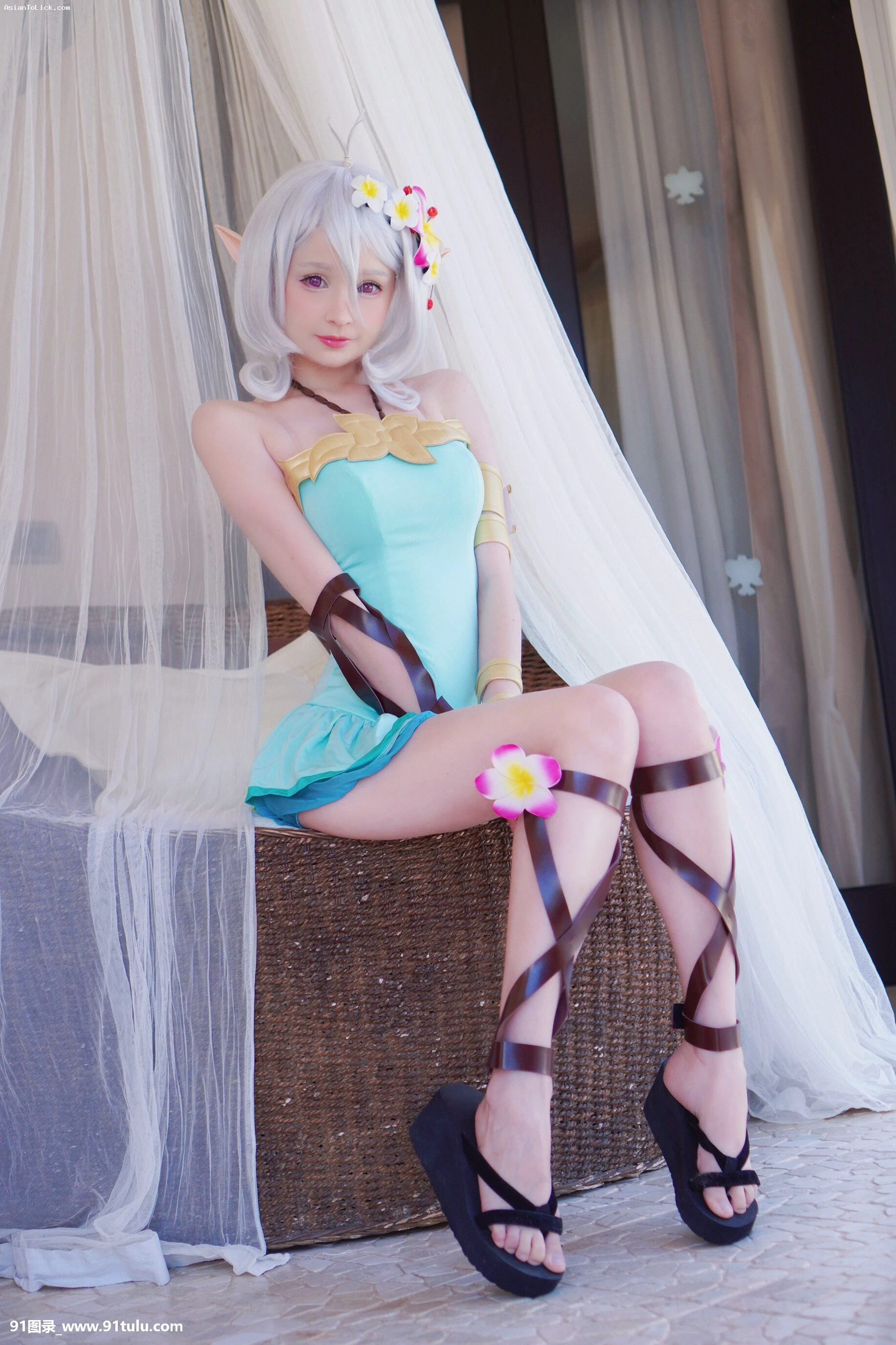 [30 p] Hidori Rose   Kokoro Natsume Princess Connect Re Dive Cosplay [29P][学生服 写真]