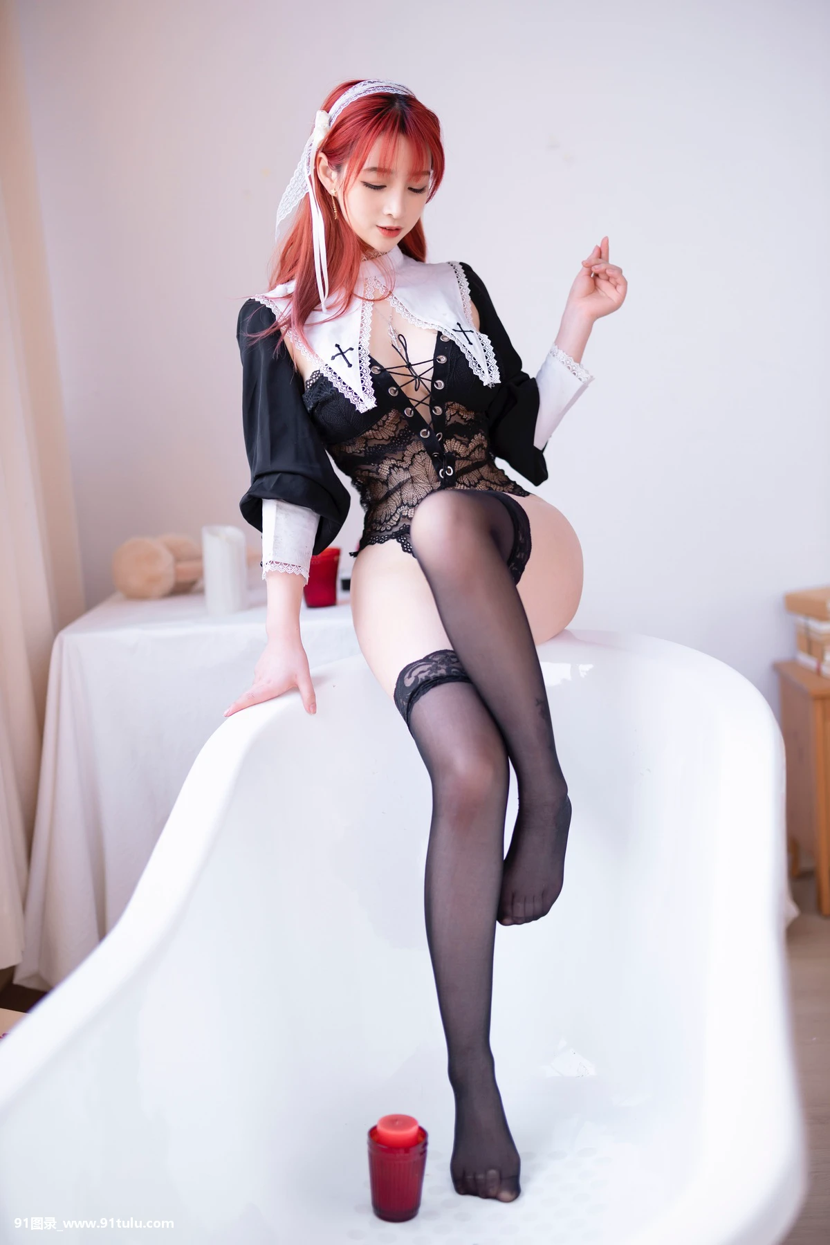 Cosplay [叉子宝宝] 合集 Nurse [55P][イギリス王室 最新 写真]