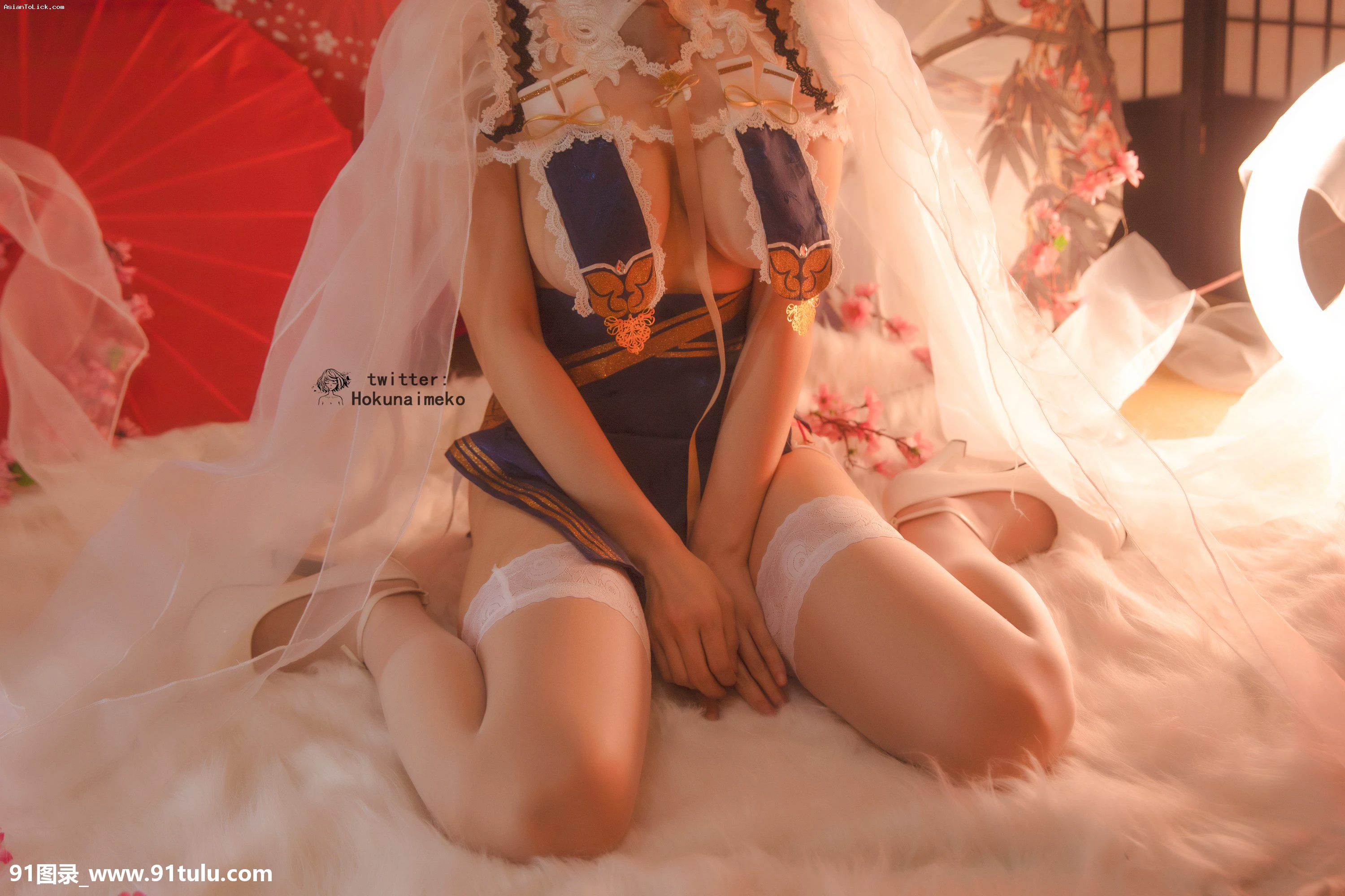 Azure Lane Cosplay   Hokunaimeko アズールレーン·シリアス [45P][山崎 エリイ 1st 写真 集 ナイショ だ よ]
